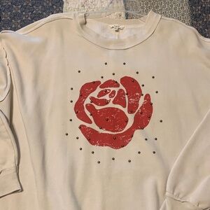 easel Cream Crewneck Sweatshirt